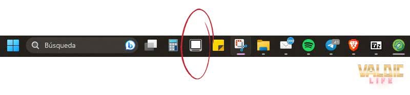 boton-windows Mostrar escritorio en Windows 10 y 11